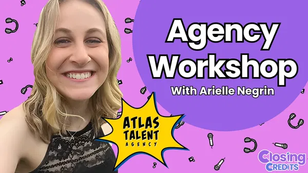 Atlas Talent Agency workshop with Arielle Negrin