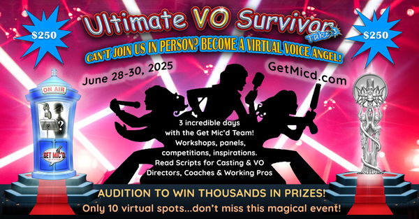 Ultimate VO Survivor Virtual Retreat - 3 Day Event!